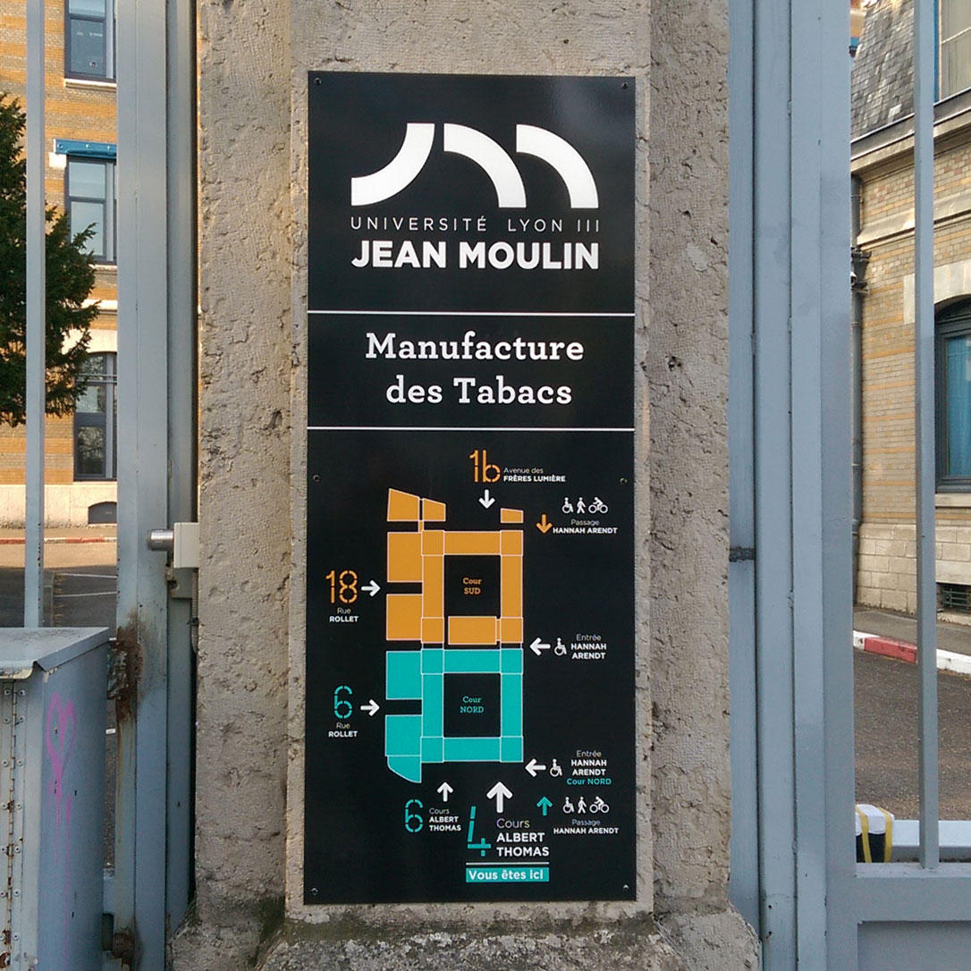 Jean Moulin Universite Lyon 3 Université Lyon 3 Jean Moulin. Création du logo