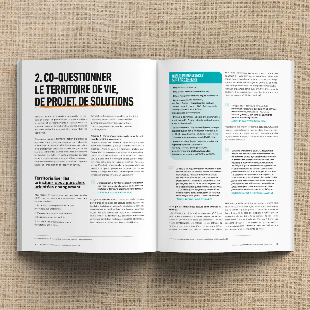 Rapport d'activité graphisme