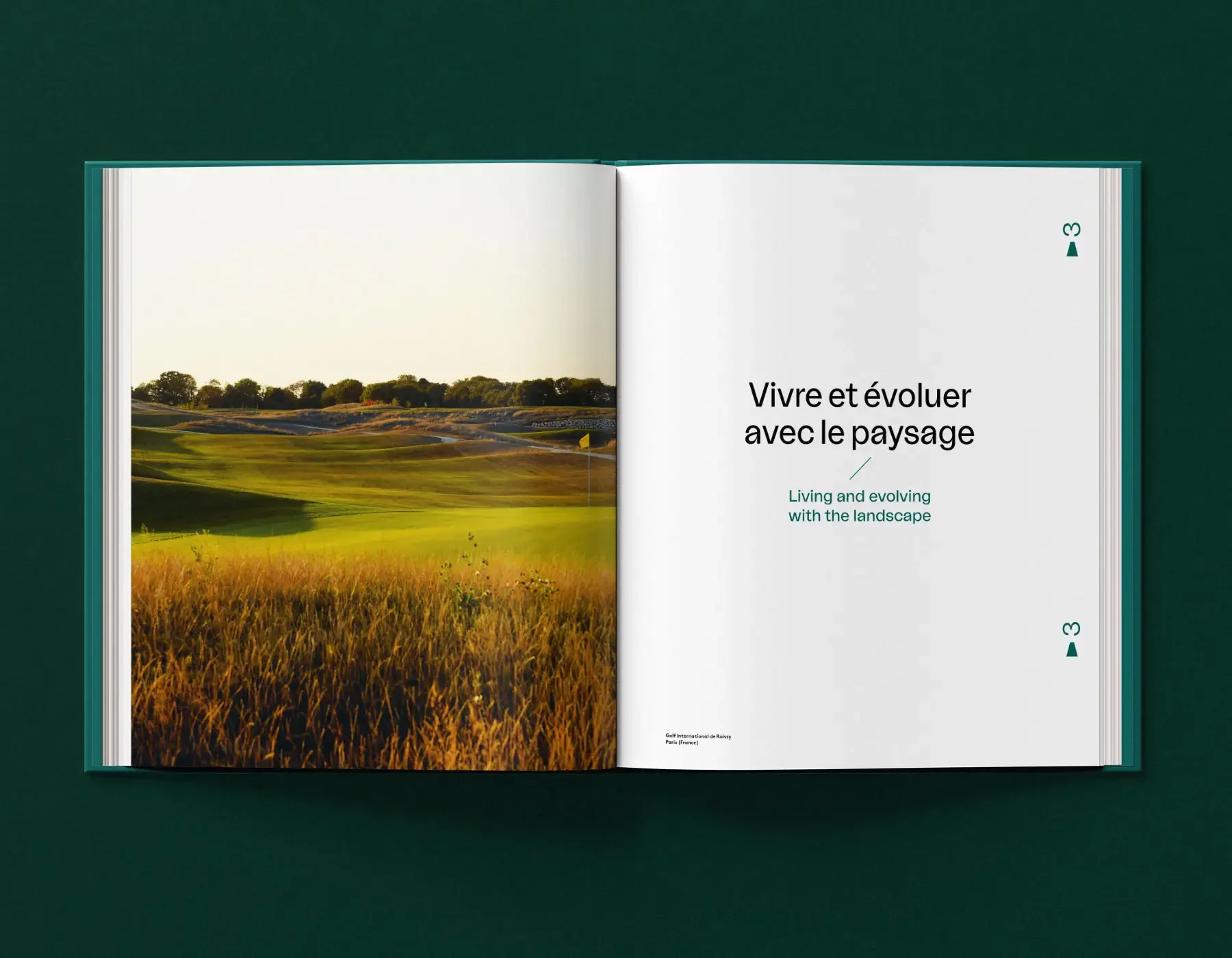 livre architecture golf