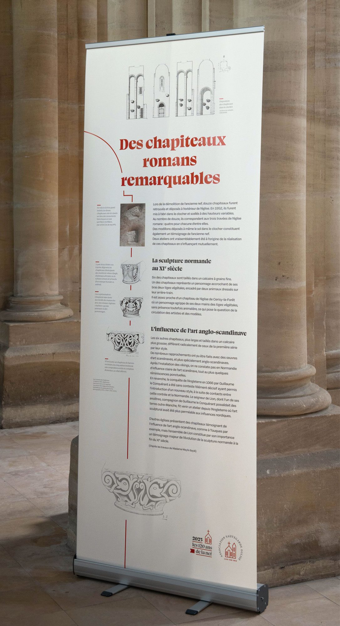exposition-eglise-art-roman Exposition design graphique