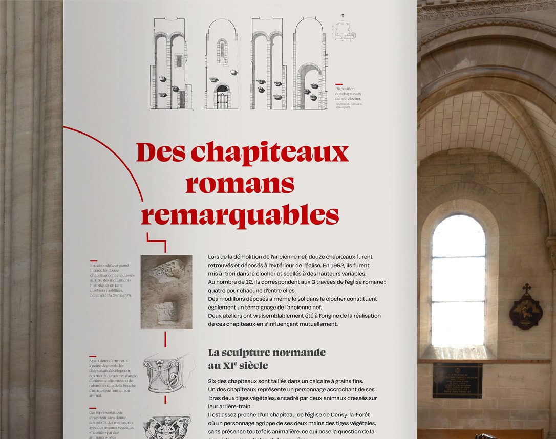 exposition-graphisme-normandie Exposition architecture médiévale