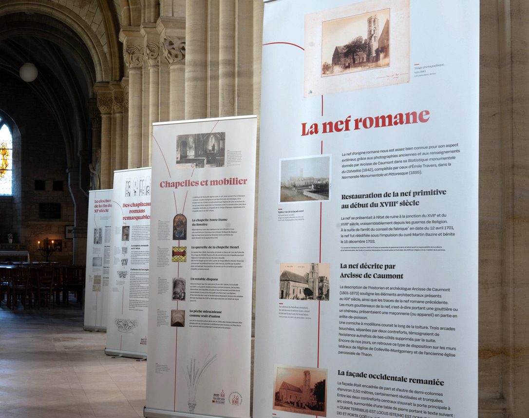 exposition-graphisme Exposition chapelle église art roman
