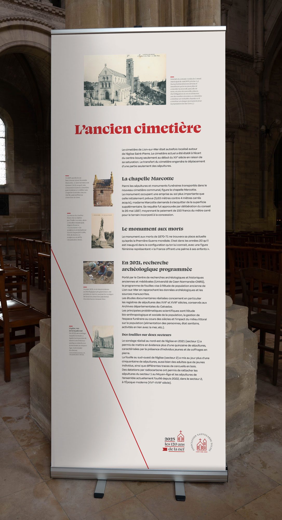 exposition-panneaux-patrimoine Création graphique de rpanneaux d'exposition Calvados